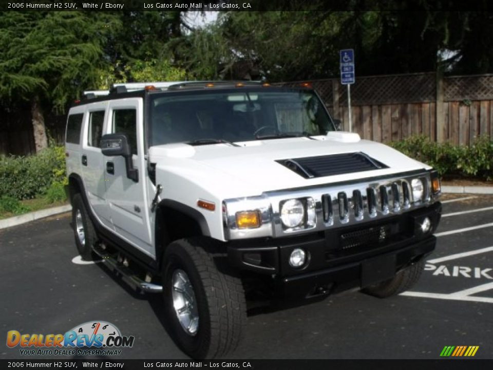 2006 Hummer H2 SUV White / Ebony Photo #1