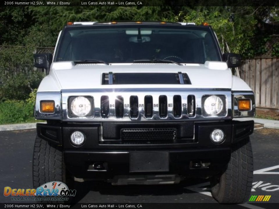 2006 Hummer H2 SUV White / Ebony Photo #2