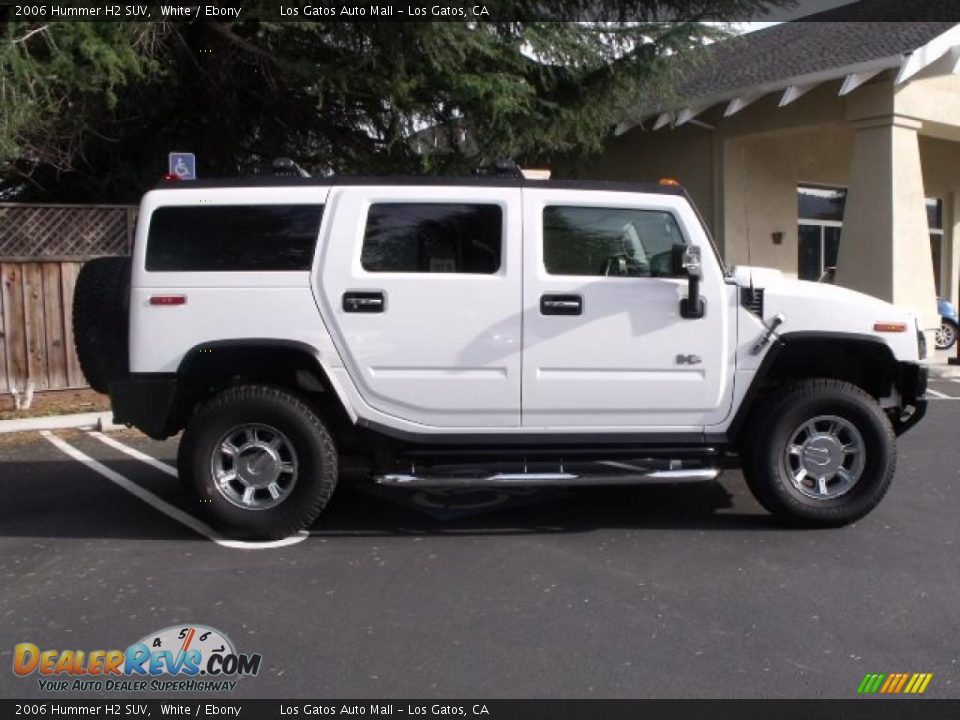2006 Hummer H2 SUV White / Ebony Photo #7