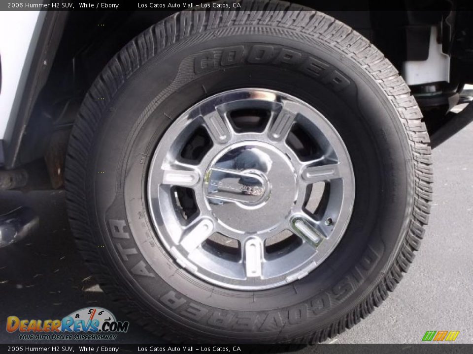 2006 Hummer H2 SUV White / Ebony Photo #8