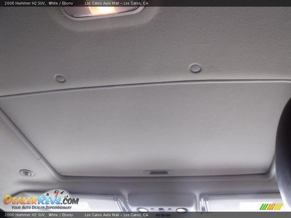 2006 Hummer H2 SUV White / Ebony Photo #21