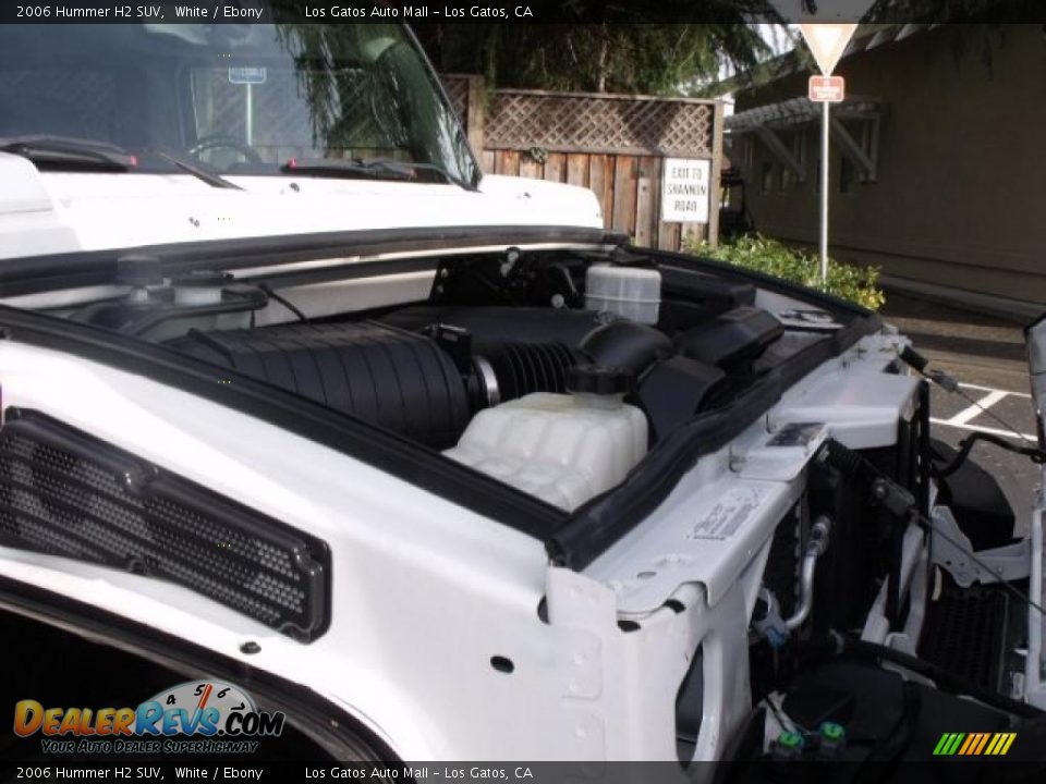 2006 Hummer H2 SUV White / Ebony Photo #25