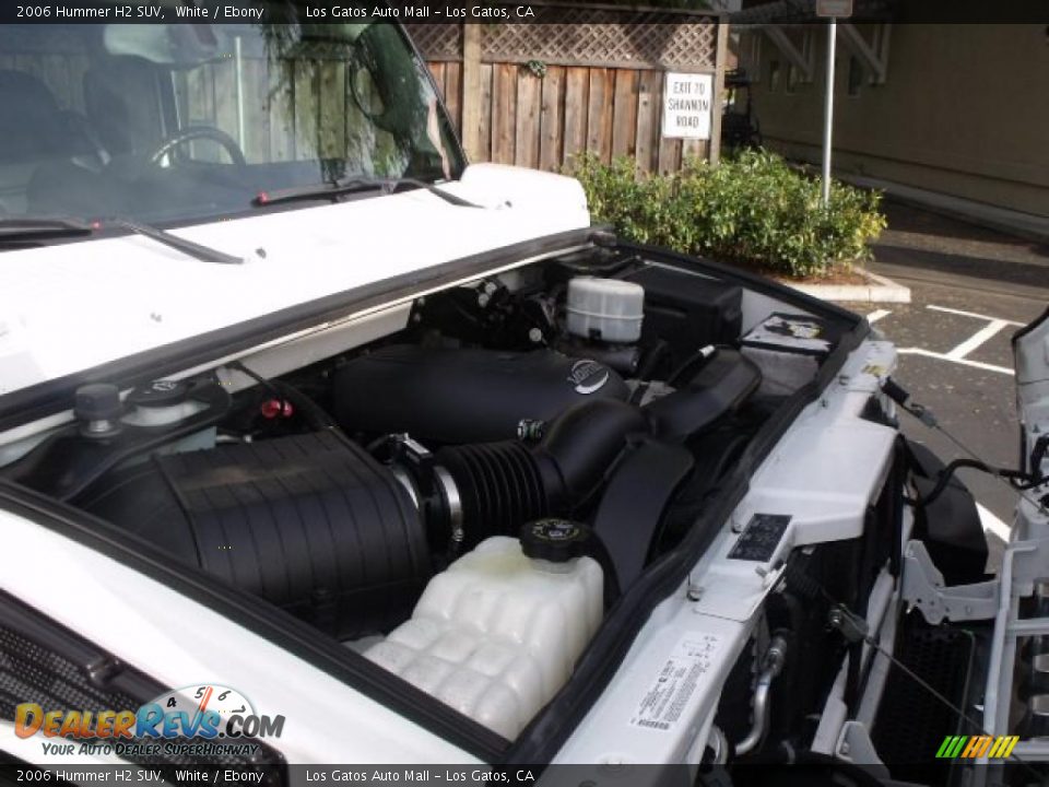 2006 Hummer H2 SUV White / Ebony Photo #26