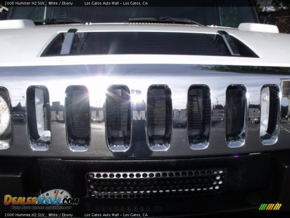 2006 Hummer H2 SUV White / Ebony Photo #27