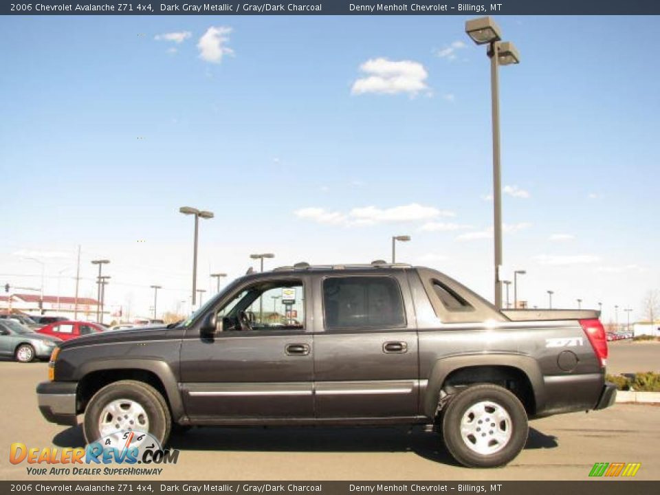 2006 Chevrolet Avalanche Z71 4x4 Dark Gray Metallic / Gray/Dark Charcoal Photo #1