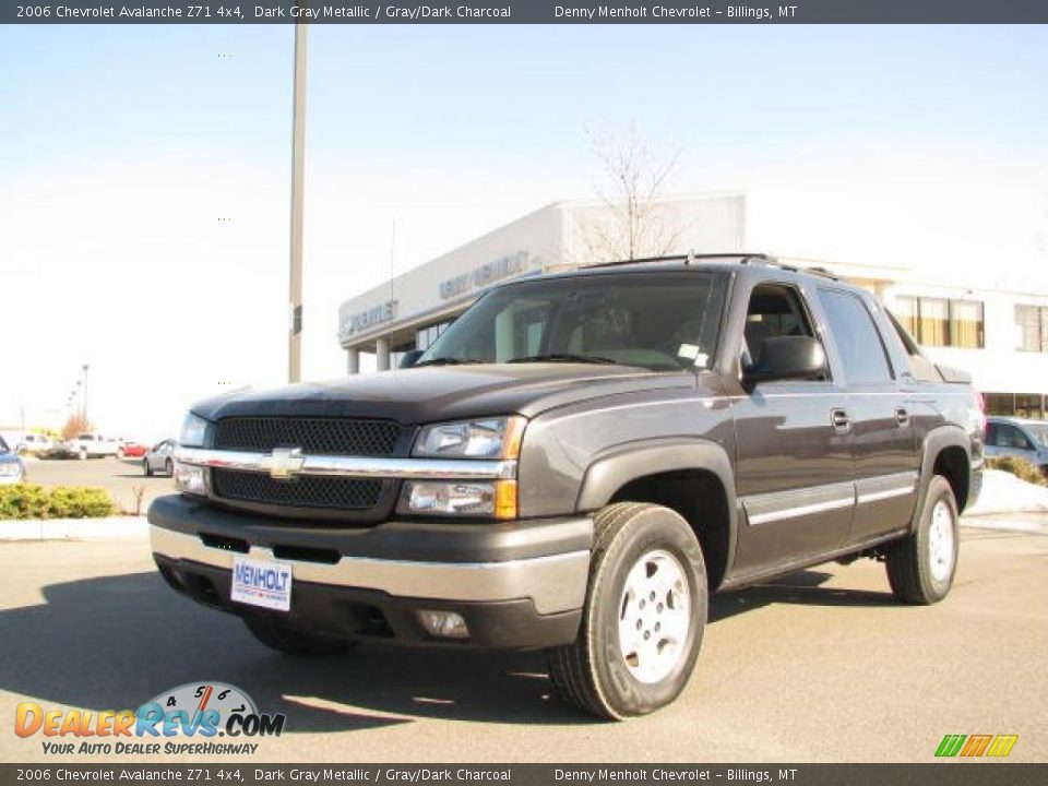 2006 Chevrolet Avalanche Z71 4x4 Dark Gray Metallic / Gray/Dark Charcoal Photo #2