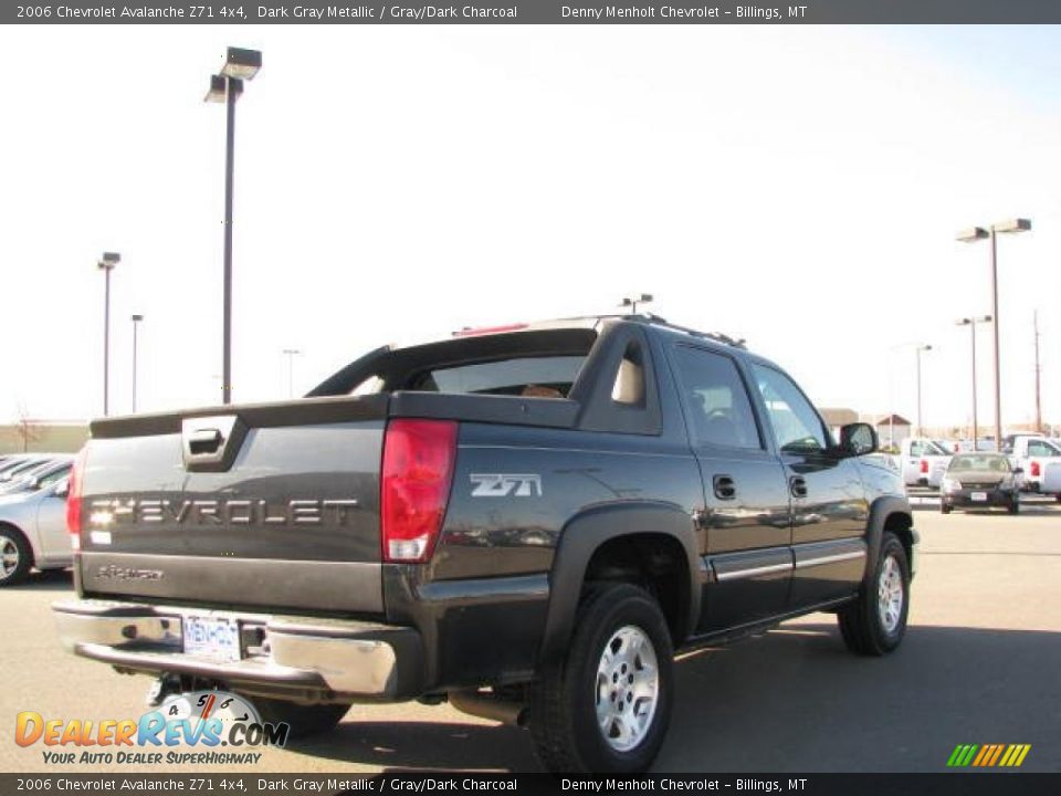 2006 Chevrolet Avalanche Z71 4x4 Dark Gray Metallic / Gray/Dark Charcoal Photo #3