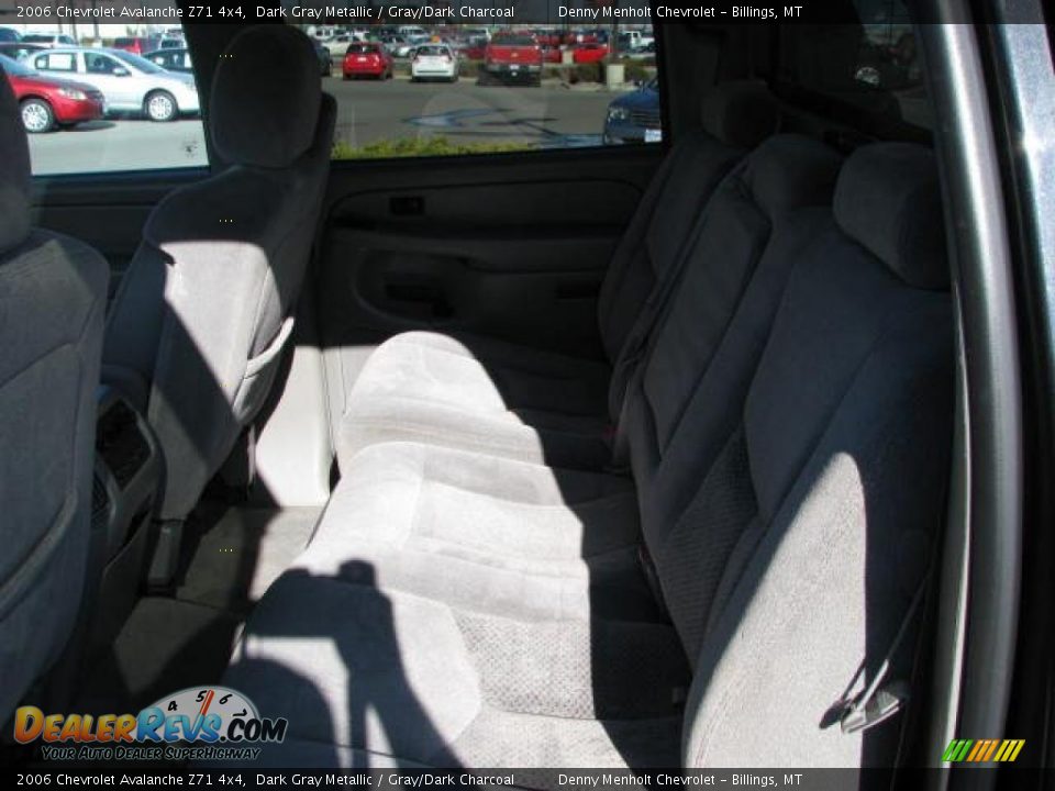 2006 Chevrolet Avalanche Z71 4x4 Dark Gray Metallic / Gray/Dark Charcoal Photo #4