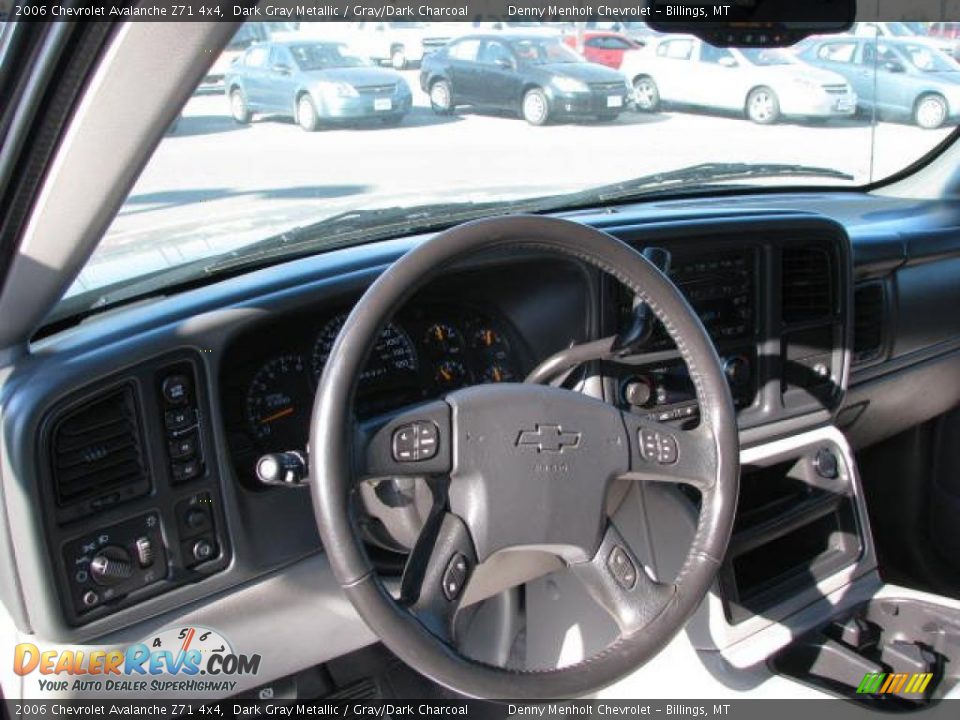 2006 Chevrolet Avalanche Z71 4x4 Dark Gray Metallic / Gray/Dark Charcoal Photo #5