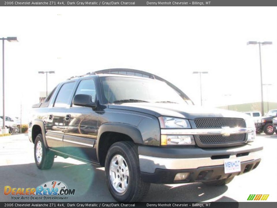 2006 Chevrolet Avalanche Z71 4x4 Dark Gray Metallic / Gray/Dark Charcoal Photo #6