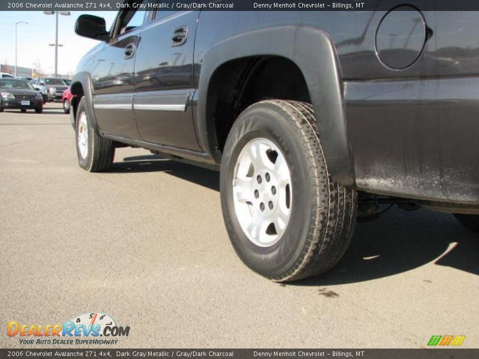 2006 Chevrolet Avalanche Z71 4x4 Dark Gray Metallic / Gray/Dark Charcoal Photo #9