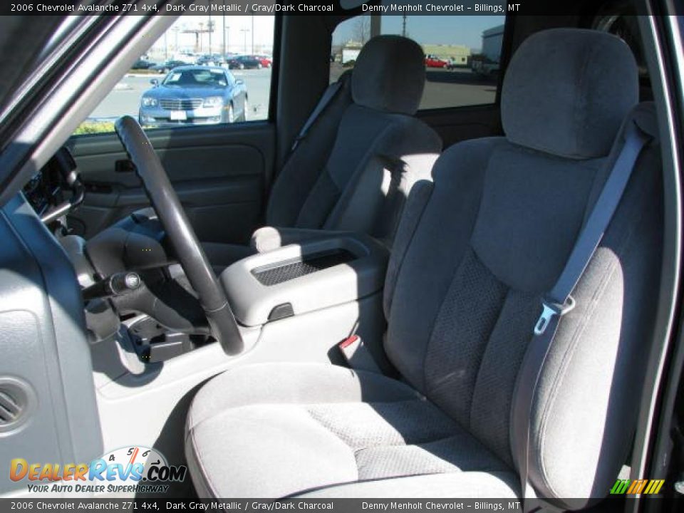 2006 Chevrolet Avalanche Z71 4x4 Dark Gray Metallic / Gray/Dark Charcoal Photo #13