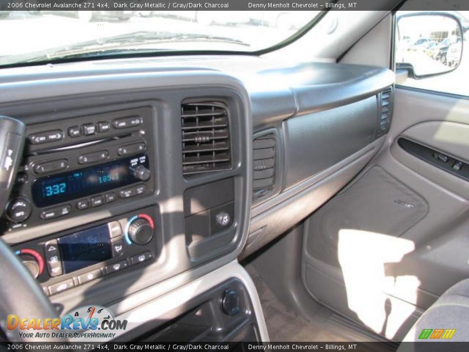 2006 Chevrolet Avalanche Z71 4x4 Dark Gray Metallic / Gray/Dark Charcoal Photo #14