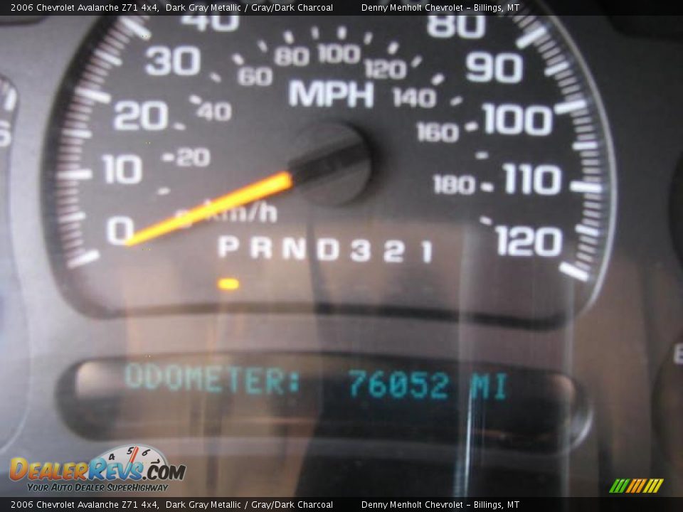 2006 Chevrolet Avalanche Z71 4x4 Dark Gray Metallic / Gray/Dark Charcoal Photo #16