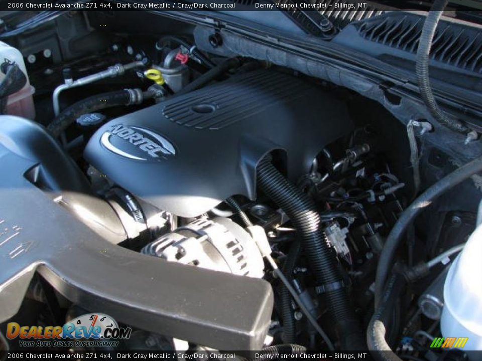 2006 Chevrolet Avalanche Z71 4x4 Dark Gray Metallic / Gray/Dark Charcoal Photo #17