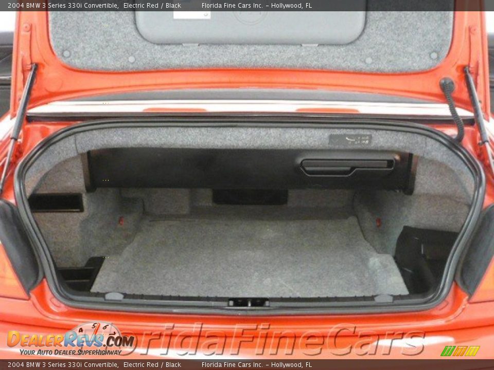 2004 BMW 3 Series 330i Convertible Electric Red / Black Photo #11