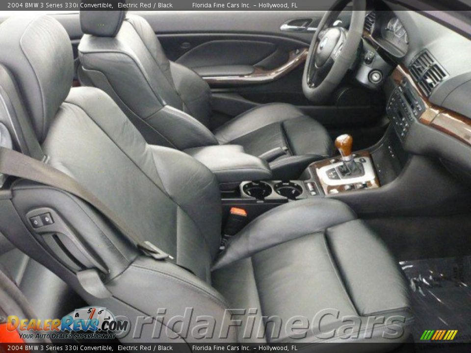 2004 BMW 3 Series 330i Convertible Electric Red / Black Photo #14