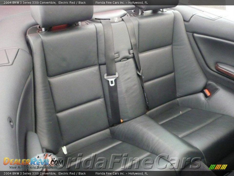 2004 BMW 3 Series 330i Convertible Electric Red / Black Photo #15