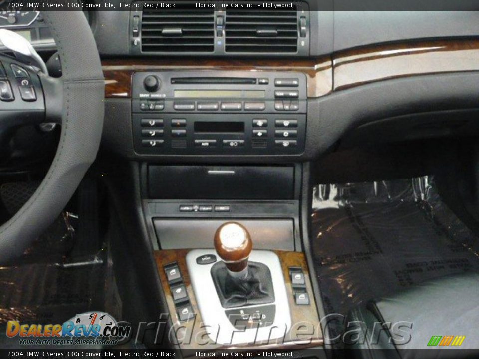 2004 BMW 3 Series 330i Convertible Electric Red / Black Photo #17