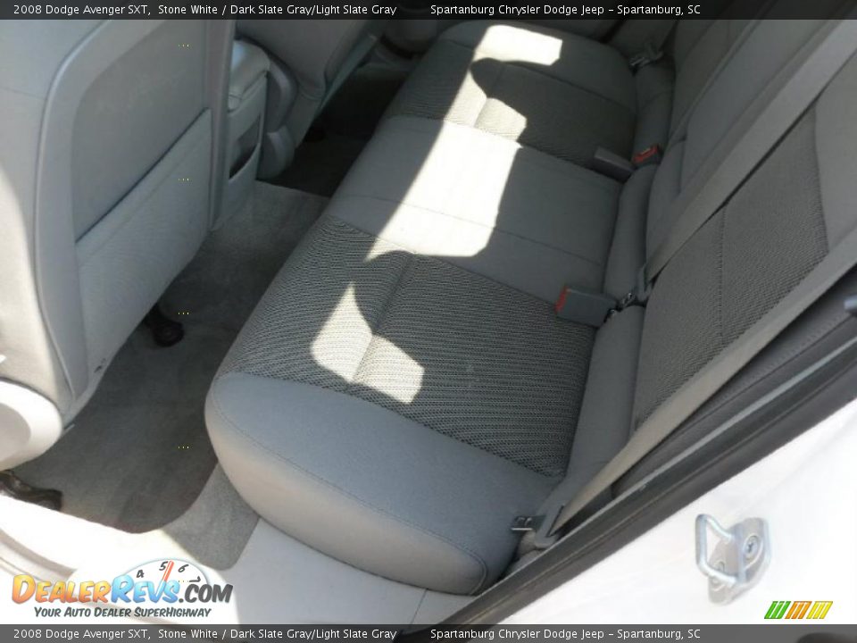 2008 Dodge Avenger SXT Stone White / Dark Slate Gray/Light Slate Gray Photo #10