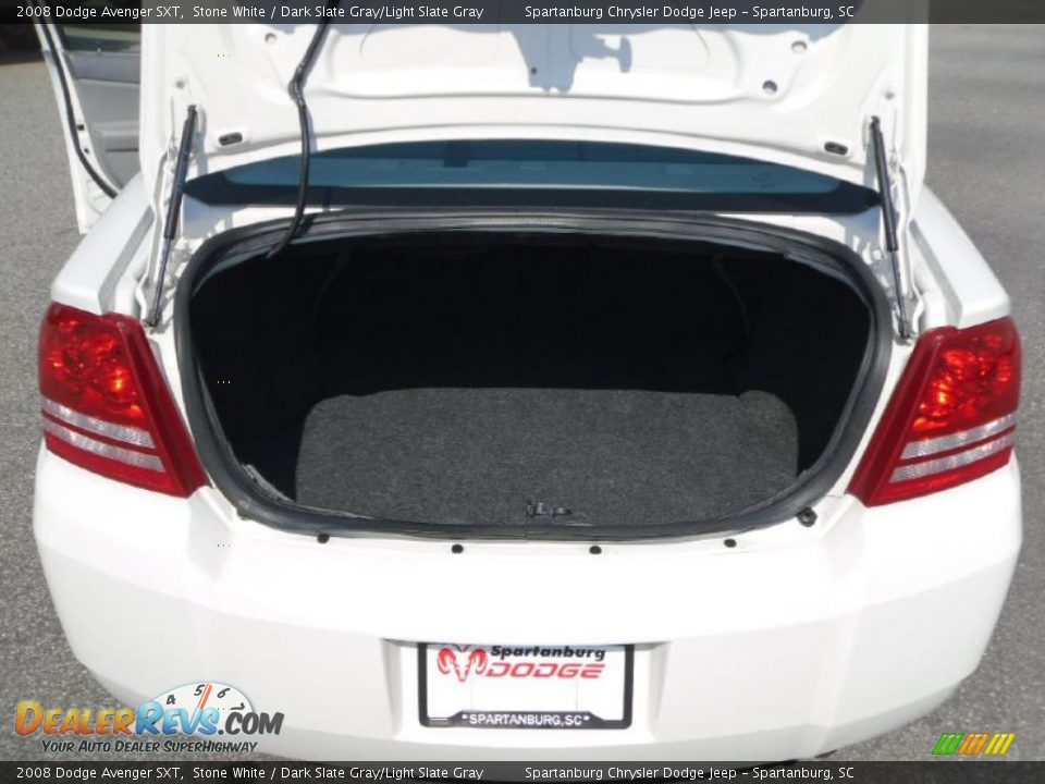 2008 Dodge Avenger SXT Stone White / Dark Slate Gray/Light Slate Gray Photo #13