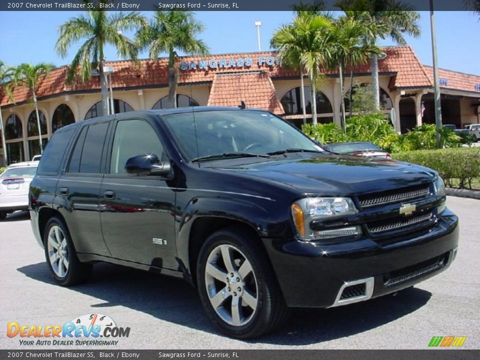2007 Chevrolet TrailBlazer SS Black / Ebony Photo #1