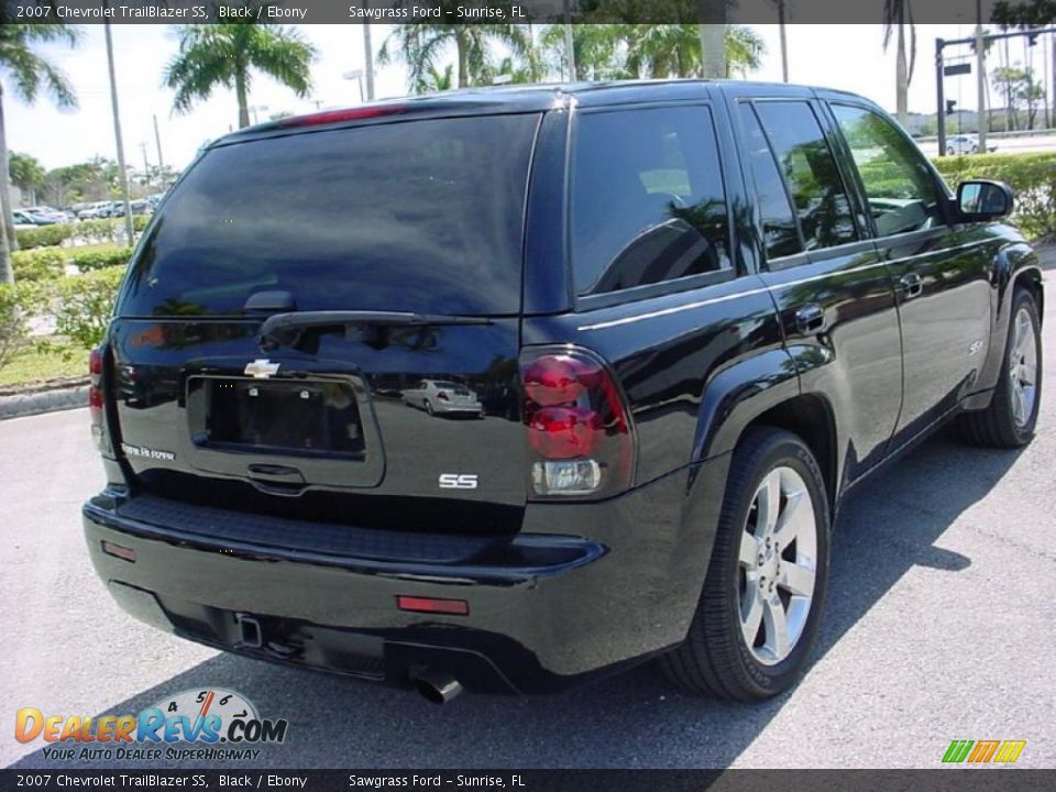 2007 Chevrolet TrailBlazer SS Black / Ebony Photo #3