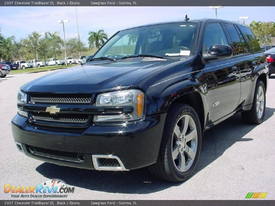 2007 Chevrolet TrailBlazer SS Black / Ebony Photo #8
