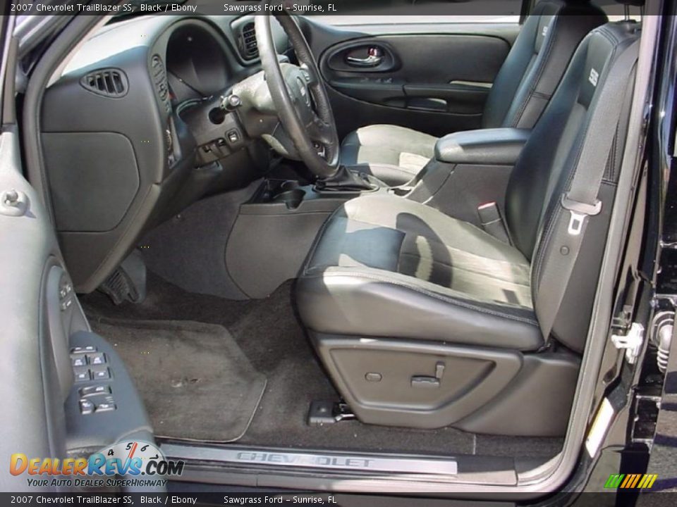 2007 Chevrolet TrailBlazer SS Black / Ebony Photo #11