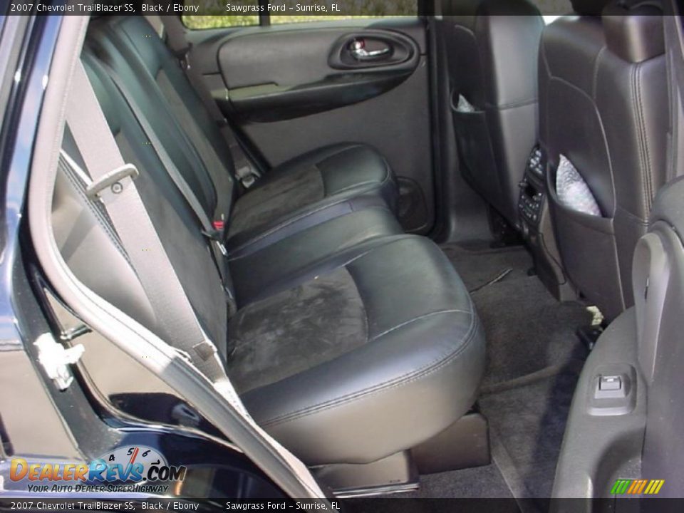 2007 Chevrolet TrailBlazer SS Black / Ebony Photo #13