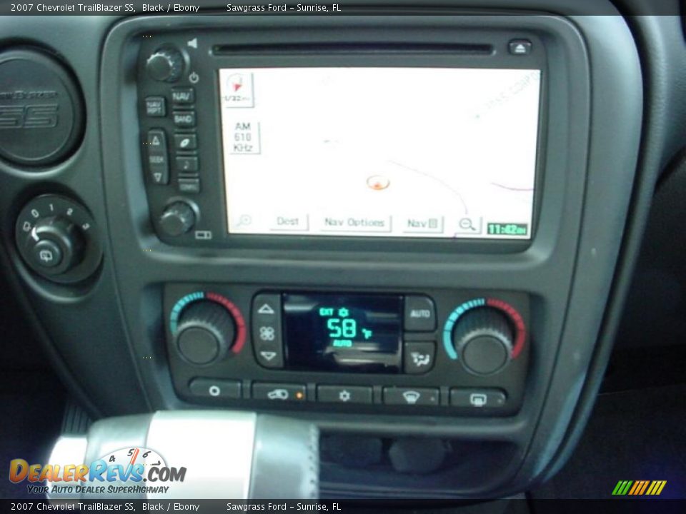 2007 Chevrolet TrailBlazer SS Black / Ebony Photo #16