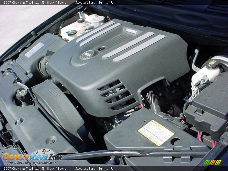 2007 Chevrolet TrailBlazer SS Black / Ebony Photo #18
