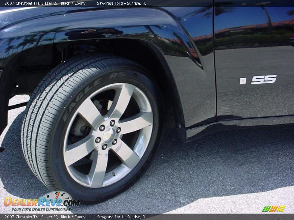 2007 Chevrolet TrailBlazer SS Black / Ebony Photo #19