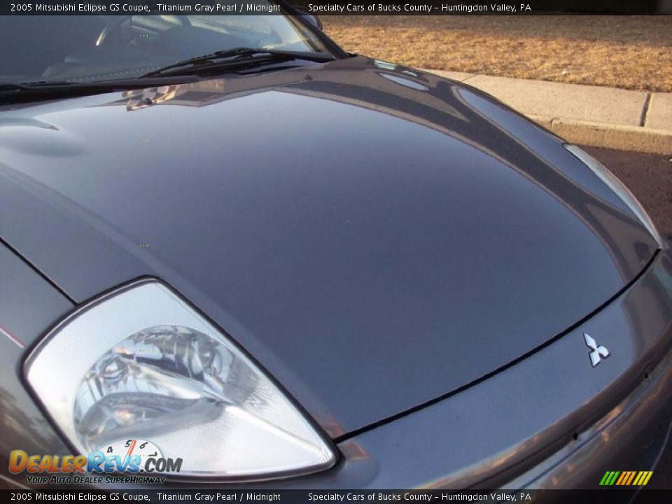 2005 Mitsubishi Eclipse GS Coupe Titanium Gray Pearl / Midnight Photo #4