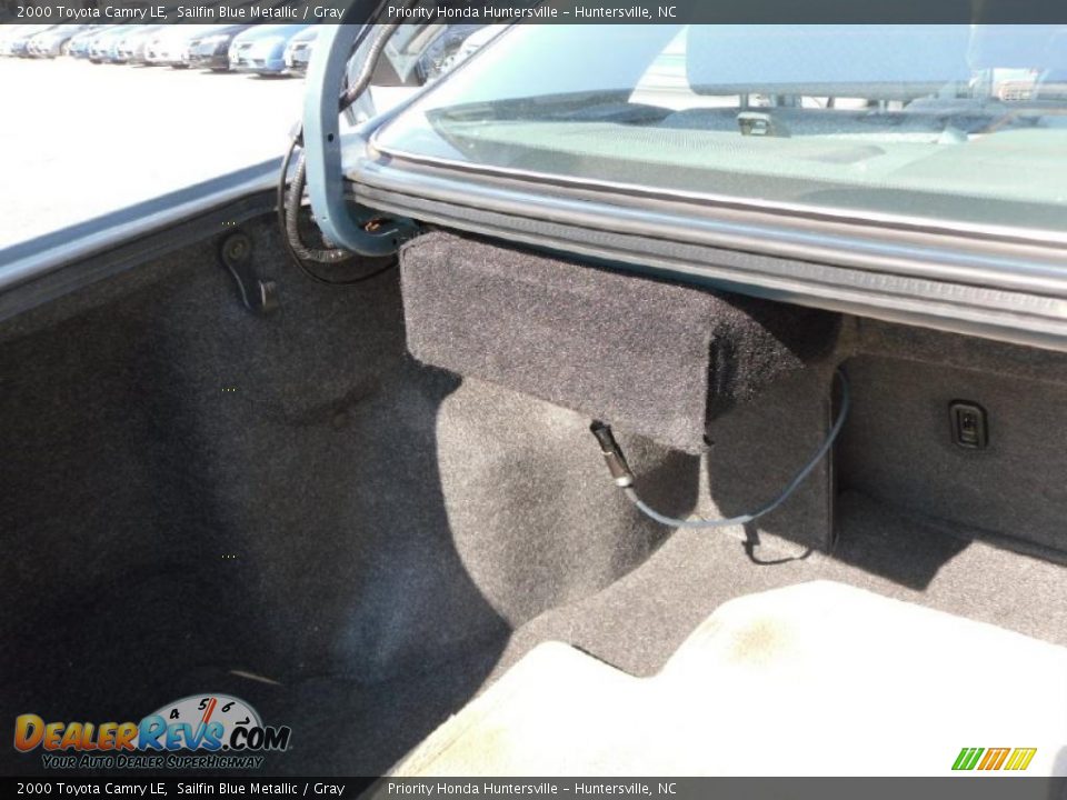 2000 Toyota Camry LE Sailfin Blue Metallic / Gray Photo #15