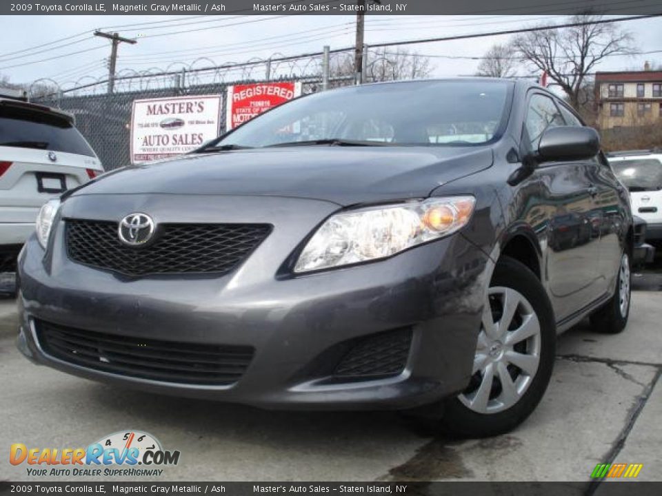 2009 Toyota Corolla LE Magnetic Gray Metallic / Ash Photo #1