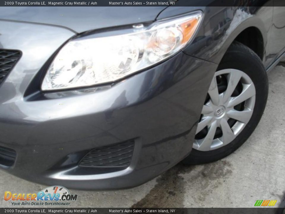2009 Toyota Corolla LE Magnetic Gray Metallic / Ash Photo #2