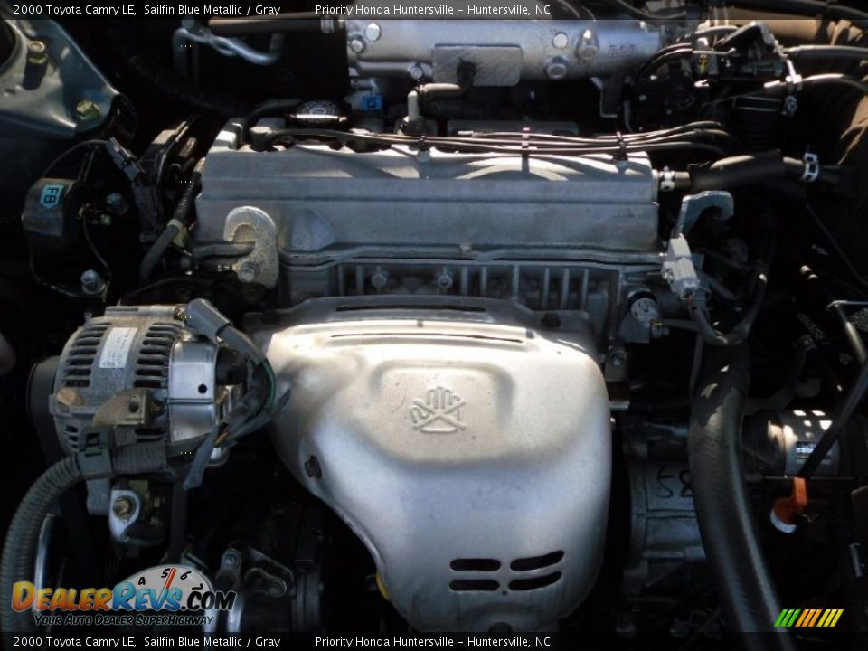 2000 Toyota Camry LE Sailfin Blue Metallic / Gray Photo #21