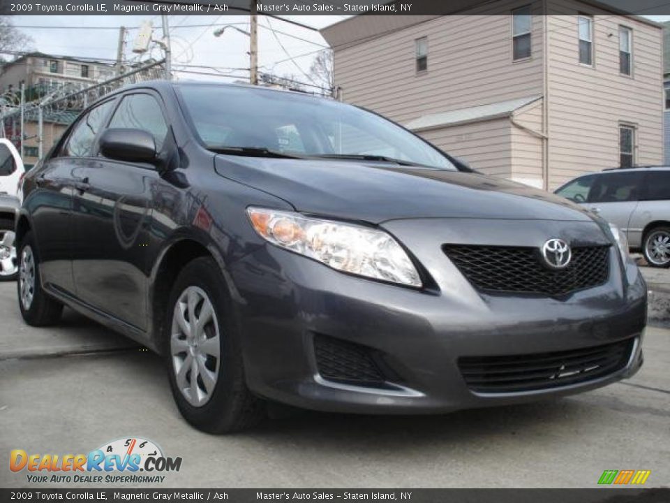 2009 Toyota Corolla LE Magnetic Gray Metallic / Ash Photo #5
