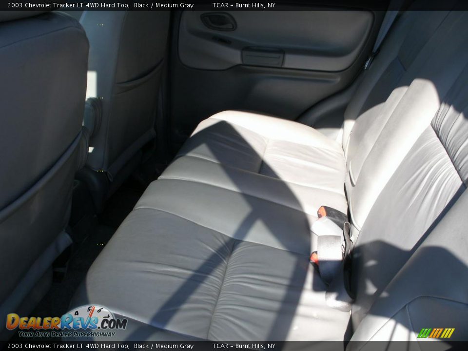 2003 Chevrolet Tracker LT 4WD Hard Top Black / Medium Gray Photo #7