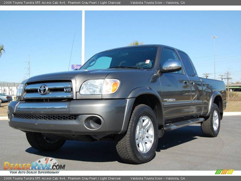 2006 Toyota Tundra SR5 Access Cab 4x4 Phantom Gray Pearl / Light Charcoal Photo #1