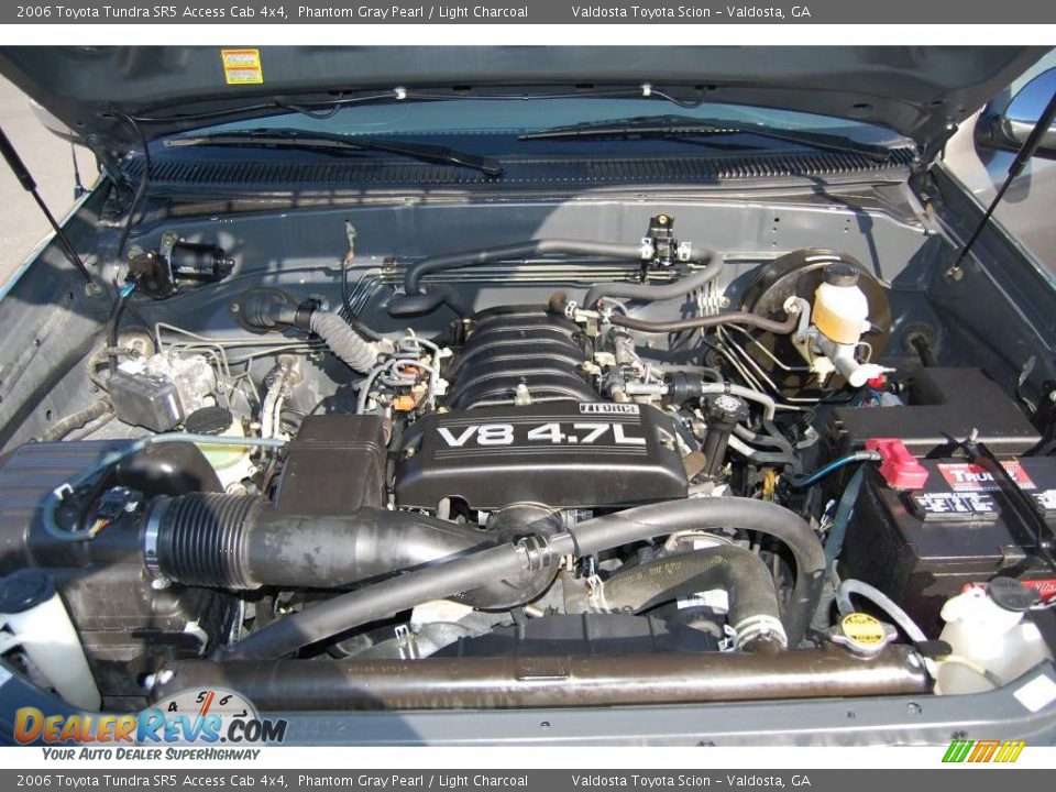 2006 Toyota Tundra SR5 Access Cab 4x4 Phantom Gray Pearl / Light Charcoal Photo #14