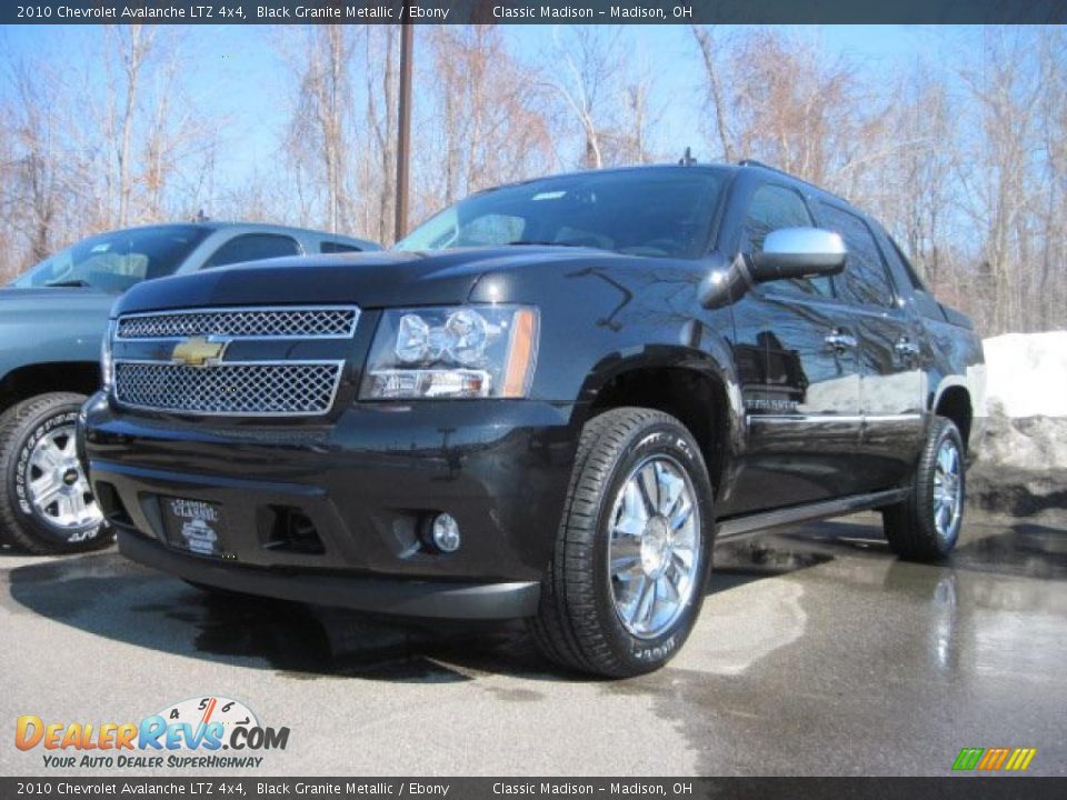 2010 Chevrolet Avalanche LTZ 4x4 Black Granite Metallic / Ebony Photo #1