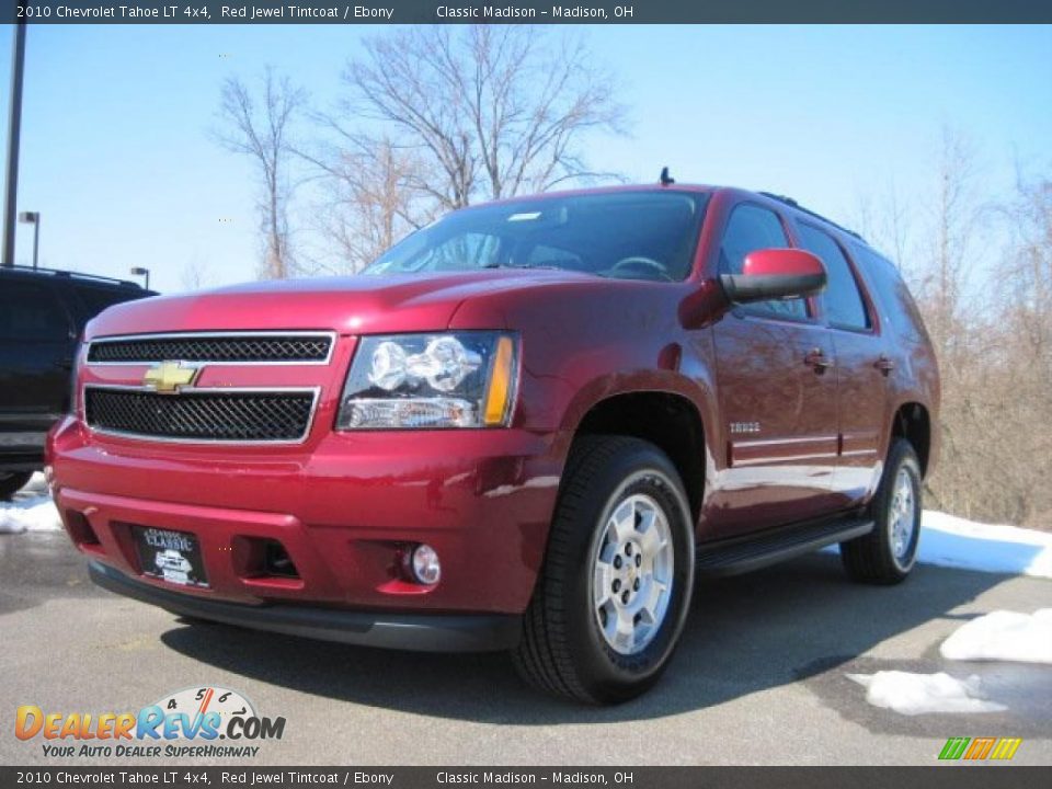 2010 Chevrolet Tahoe LT 4x4 Red Jewel Tintcoat / Ebony Photo #1