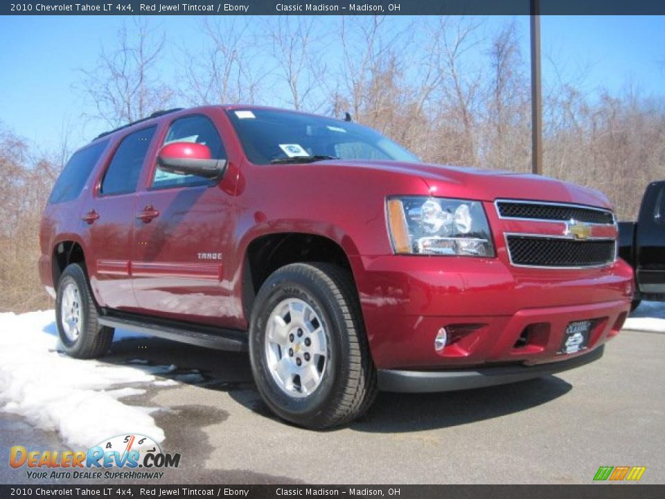 2010 Chevrolet Tahoe LT 4x4 Red Jewel Tintcoat / Ebony Photo #3