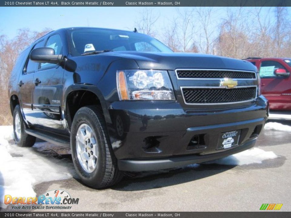 2010 Chevrolet Tahoe LT 4x4 Black Granite Metallic / Ebony Photo #3