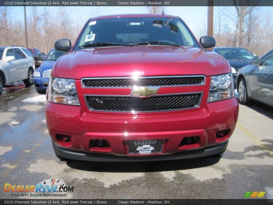 2010 Chevrolet Suburban LS 4x4 Red Jewel Tintcoat / Ebony Photo #2