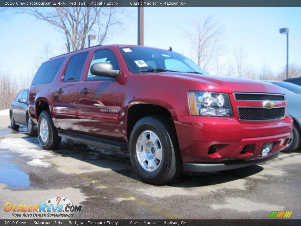 2010 Chevrolet Suburban LS 4x4 Red Jewel Tintcoat / Ebony Photo #3
