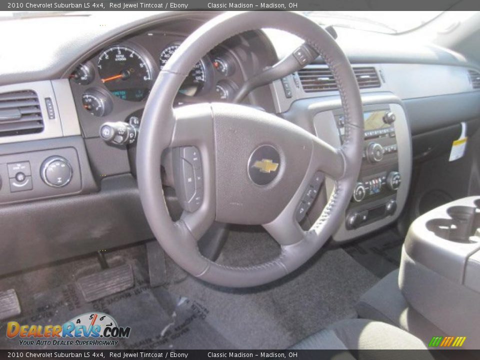 2010 Chevrolet Suburban LS 4x4 Red Jewel Tintcoat / Ebony Photo #10
