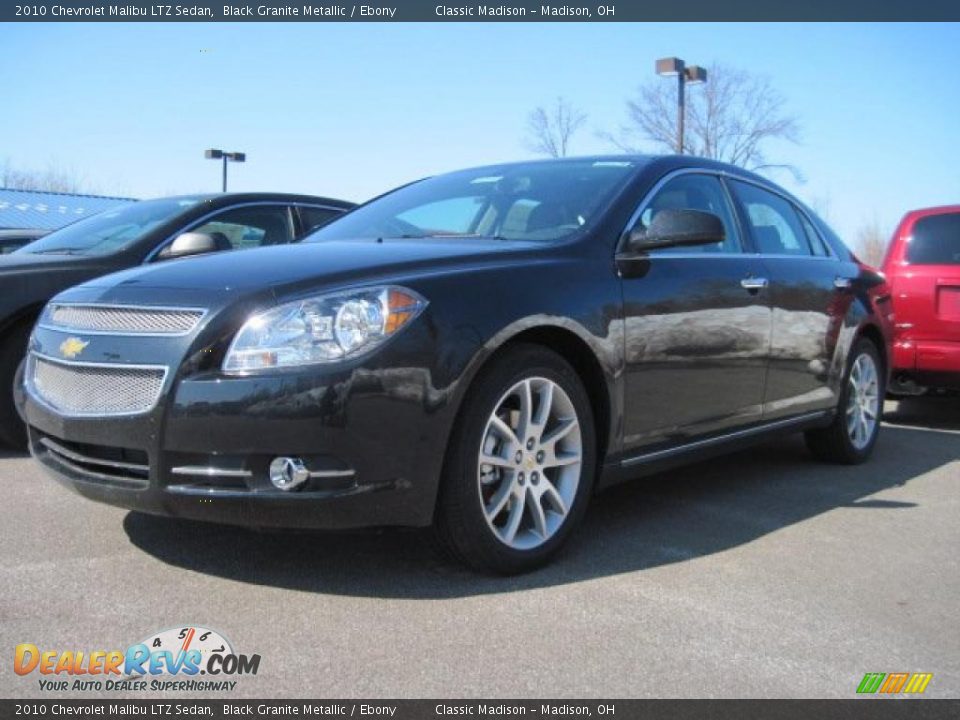 2010 Chevrolet Malibu LTZ Sedan Black Granite Metallic / Ebony Photo #1